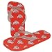 Ohio State Buckeyes Printed Flip Flops