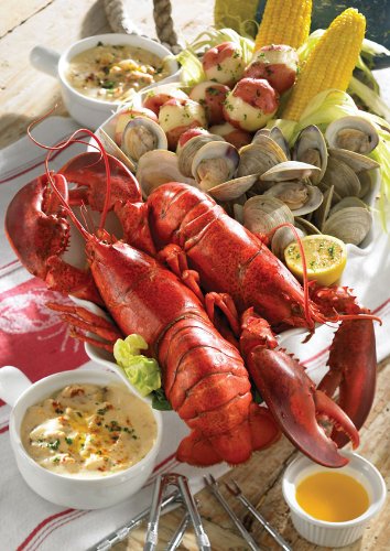 Lobster Gram MSGR2H MAINE SHORE CLAMBAKE GRAM DINNER FOR TWO WITH 1.5 LB LOBSTERS Lobster Gram MSGR2H MAINE SHORE CLAMBAKE GRAM DINNER FOR TWO WITH 1.5 LB LOBSTERS