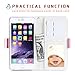 iPhone 6S Case, FYY [Top-Notch Series] Premium PU Leather Wallet Case with Photo Slot, Card Slots, Note Holder, Coin Pocket and Hand Strap for iPhone 6S Pink