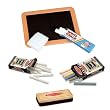 Melissa & Doug Chalk and Eraser with Chalkboard Bundle