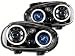 Produkt-Bild: FK Automotive FKFSVW103 Angel Eye Scheinwerfer Set f&uuml;r VW Golf 4 (Typ 1J) Baujahr 98-03 schwarz