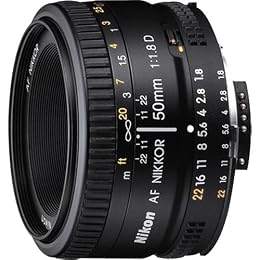 Nikon 50mm f 1 8D AF Nikkor Lens for Nikon Digital SLR Cameras