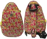 Jet Large Sling (One Strap) Tennis Bag Psycho Circle Pink '08