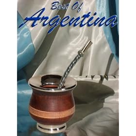 Argentinean MATE for YERBA MATE HERB TEA - In Algarrobo Tree Wood with fine details in... by Best of Argentina