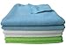 MSWIPES MICROFIBER CLEANING CLOTH-Pack of 4 Pieces(4 Colors) HIGH ABSORBENT, LINT-STREAK-FREE,Drying Towel,For Kitchen,Car,Laptops,Tablets,Cell Phones,Cleans Without Chemicals,.