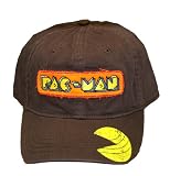 HAT35 00 Pac Man Arcade Namco Video Game Vintage Style Distressed Stretch Flex Cap Hat HAT35 00 Pac Man Arcade Namco Video Game Vintage Style Distressed Stretch Flex Cap Hat