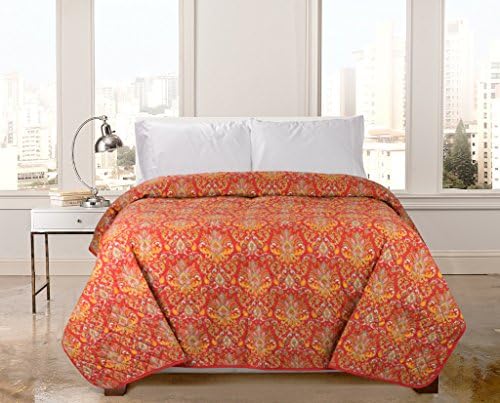 Regal Home Bedspreads - Quilts with Modern Box Stitch Design - Full/Queen Coverlets or Comforters