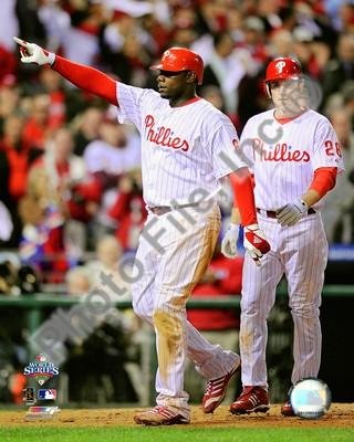 Buy Chase Utley 8x10 - Ryan Howard & World Series by Sports Memorabilia LLC