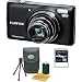 FinePix T350 14MP Black Compact Digital Camera, Carry Case and 8GB SDHC Card