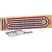 Bicycle 3-Track Color Coded Wooden Cribbage Game