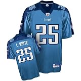 Reebok Tennessee Titans LenDale White Replica Jersey Large