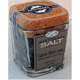 Cyprus Black Lava Artisan Cork Top Jar 5 Oz