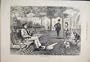 1871 October Rotten Row Dog Children Police Old Print