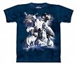 The Mountain Arctic Animals Polar Bear Wolf Childs Tee T-shirt