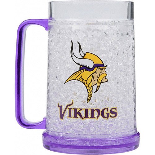Minnesota Vikings NFL Crystal Freezer Mug
