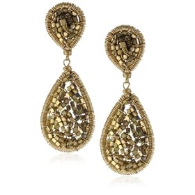 Dana Kellin 14k Gold Fill Double Teardrop Post Earrings
