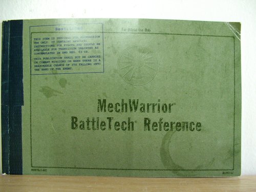 MechWarrior BattleTech Reference (Paperback)