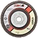 CGW 42351 Premium Z3 Right Angle Grinder Abrasive Flap Disc, Type 27, Zirconia, 4-1/2" Diameter, 36 Grit, 5/8"-11 Arbor, XL Thickness  (Pack of 1)