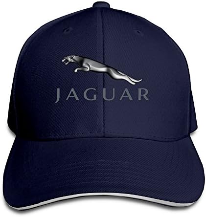 SIENAHE Jaguar Logo Sandwich Snacpback Baseball Cap Hats HatNavy