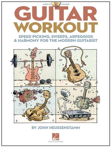 51px0lMB8KL Guitar Workout: Speed Picking, Sweeps, Arpeggios & Harmony for the Modern Guitarist