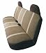Allison 65-1919BRN Brown Diamond Back Large Bench Truck Seat Cover - Pack of 1