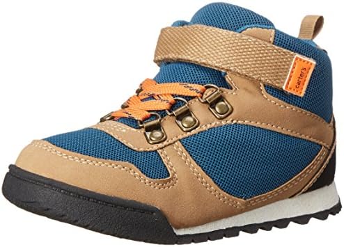 carter's Emin2 Casual Shoe (Toddler/Little Kid), Khaki/Navy, 9 M US Toddler