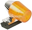 Truck-Lite Chrome Cab Marker Bulb Replaceable Yellow 1319A