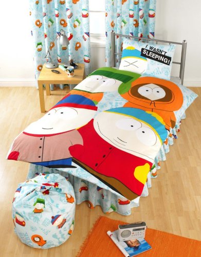 Childrens Toyshop  Kitchen & Housewares : Zap Southpark Duvet Set, Single
