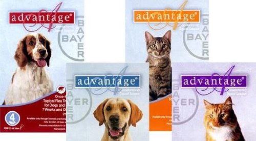 Advantage Flea Meds for Dogs 11-20lbs 4 month supply