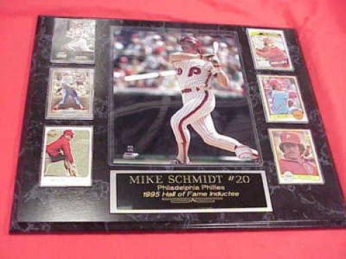 Mike Schmidt 6 Card Collector Plaque