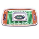 NCAA Florida Gators Melamine Chip and Dip Tray