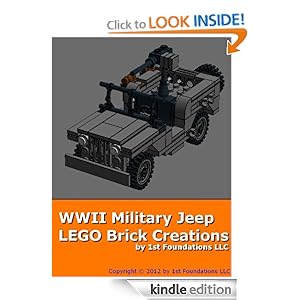 World War 2 Army Jeep - LEGO Brick Instructions 1st Foundations