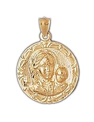 CleverEves 14k Gold Pendant Religious 4.8 - Gram(s)