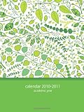 2010-2011 Academic POCKET Planner: green leaves