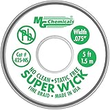 MG Chemicals 400-NS Series #3 No Clean Super Wick Desoldering Braid