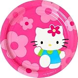 Hello Kitty Flower Fun Lunch Plates 8ct