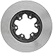ACDelco Gold 18A1622 Black Hat Front Disc Brake Rotor