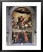 The Assumption by Titian, S. Maria Dei Frari, Venice, Veneto, Italy Architecture Framed Art Poster Print by Walter Rawlings, 25x31