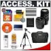 Accessory Kit for Nikon D80 Digital SLR Camera with Transcend 2GB 133x SecureDigital (SD) Card + Tamron 28-80mm Zoom Lens + Tamron 70-300mm Di LD Macro Zoom Lens + Spare Replacement Battery for Nikon EN-EL3e + High Speed USB 2.0 SecureDigital (SD) Card Reader + Deluxe Photo/Video 57 Tripod + Nikon SLR System Case