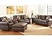Steve Silver Company Escher Sofa with 2 Accent Pillows, 91