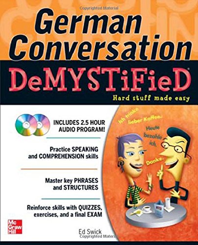 german conversation demystified with two audio cds