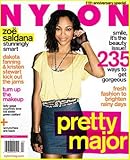 Nylon April 2010 Zoe Saldana 11th Anniversary Special Lady Gaga Dakota Fanning Kristen Stewart Gwen Stefani