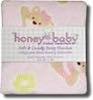 Honey Baby Pink Teddy Bear Baby Blanket - ON SALE