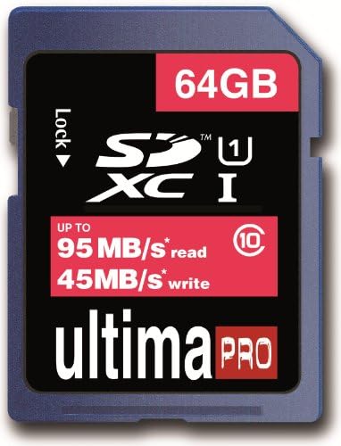 Memzi 64GB Class 10 95MB/s Ultima Pro SDXC Memory Card for Nikon Coolpix All Weather Series Digital Cameras
