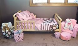 TODDLER BEDDING 4PC - BLOSSOMS