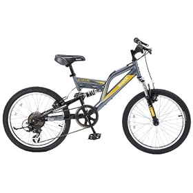 Reebok Boys Safari Bike - Grey, 20 Inch