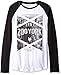 Zoo York Men's Flamed Long Sleeve Raglan