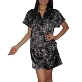 2PC SLEEPWEAR SET: NFL Atlanta Falcons Womens Gorgeous Pajama / Loungewear Set - Black (Size: 3XL/3X)