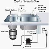 WASTE KING Disposer Dispenser Fiber Optic Switch Kit