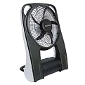 02 Cool Battery/Electric 10" Fan - Black